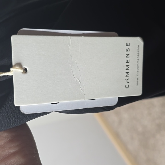 Sold Dont Buy Commense Black Midi side slid Skirt size Large NWT. - Picture 10 of 11